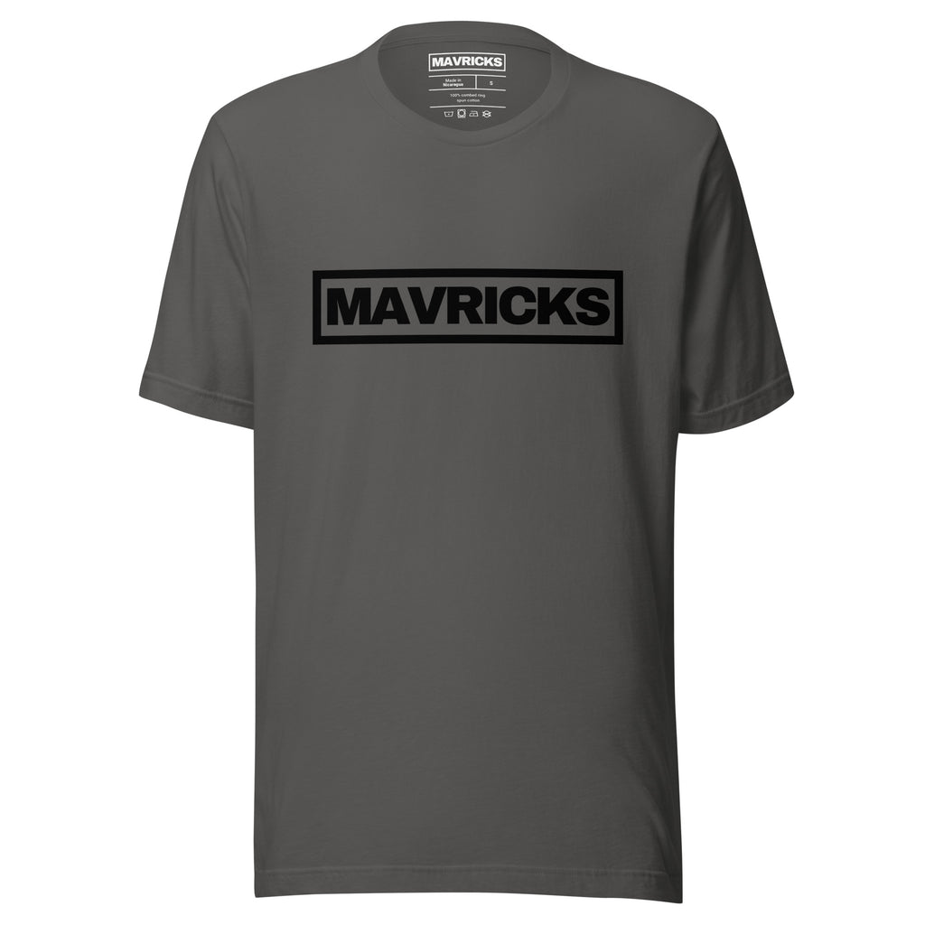 MAVRICKS Bold T-Shirt Asphalt Front