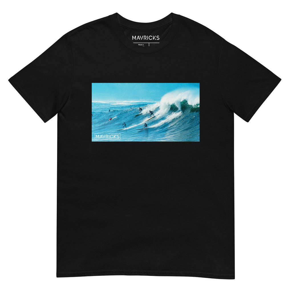 MAVRICKS Busy Surf Day T-Shirt Black