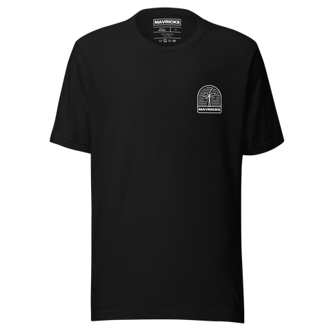 MAVRICKS Island T-Shirt Black Front