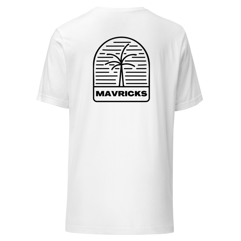 MAVRICKS Island T-Shirt White Back