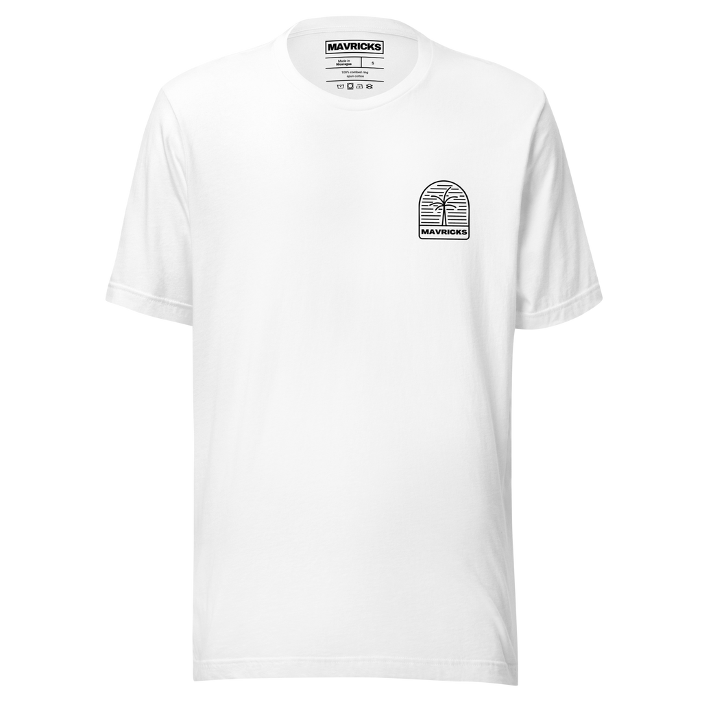 MAVRICKS Island T-Shirt White Front