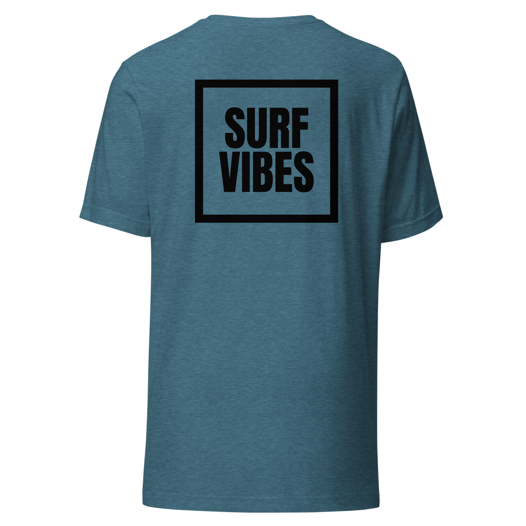 MAVRICKS Surf Vibes T-Shirt Teal Back V2